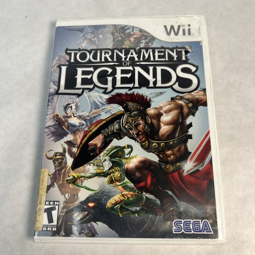 Tournament of Legends Nintendo‎ Wii Game Complete With Manual.  Tested & Works!